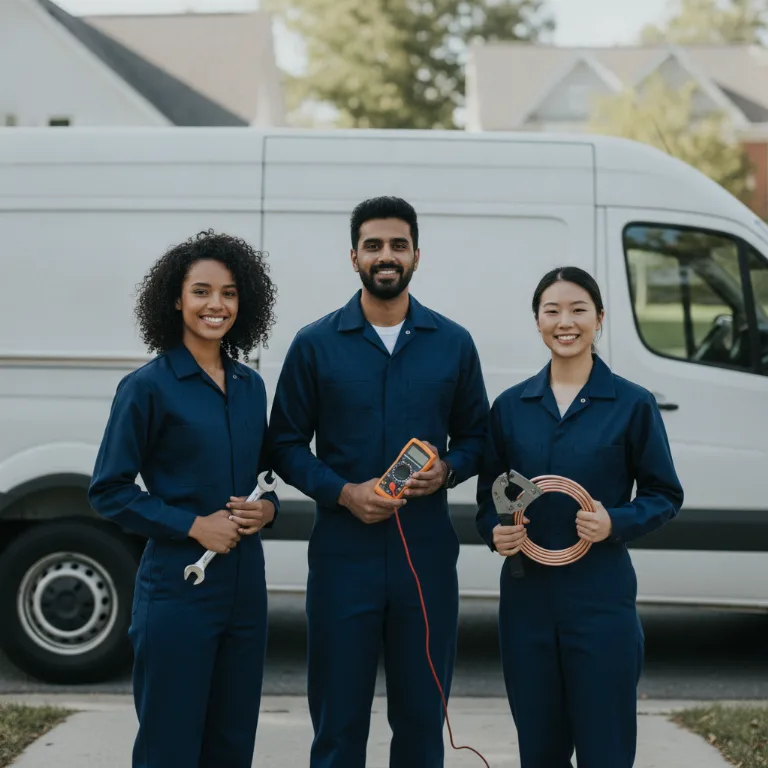 HVAC team in Chateauguay